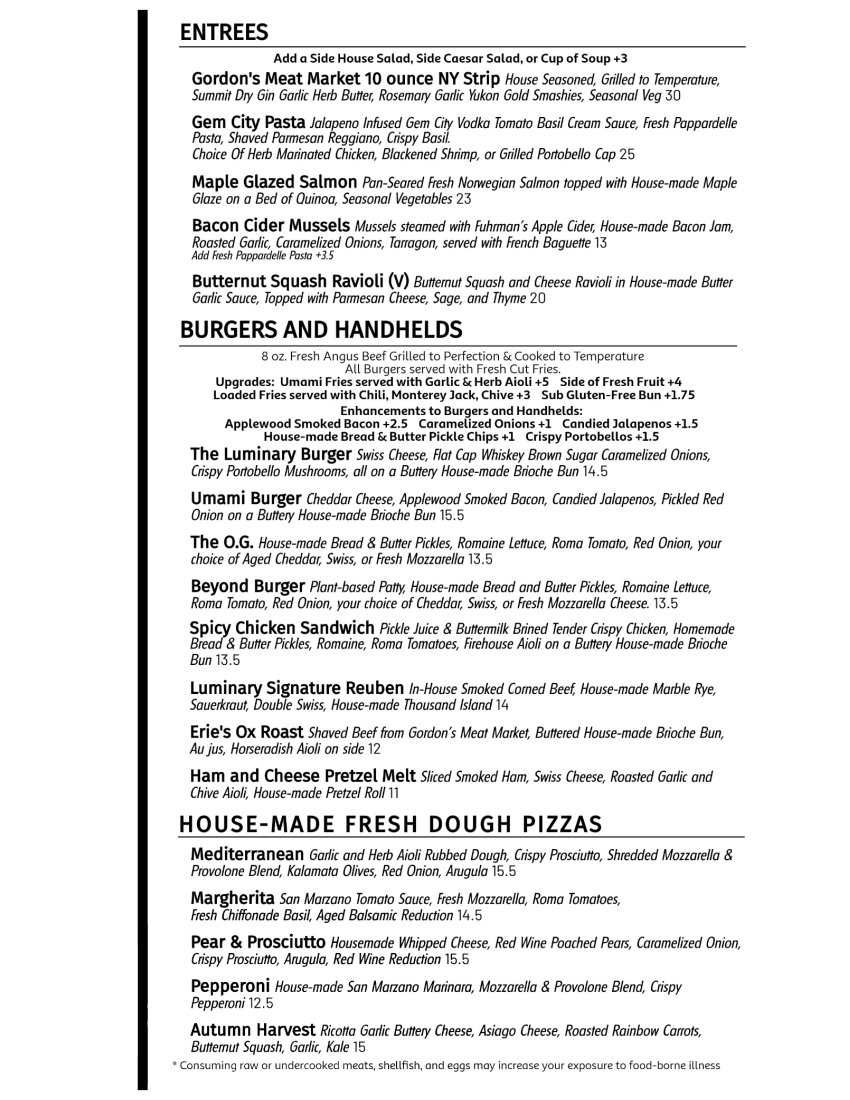 Fall Dinner Menu 2022 page 2 v2