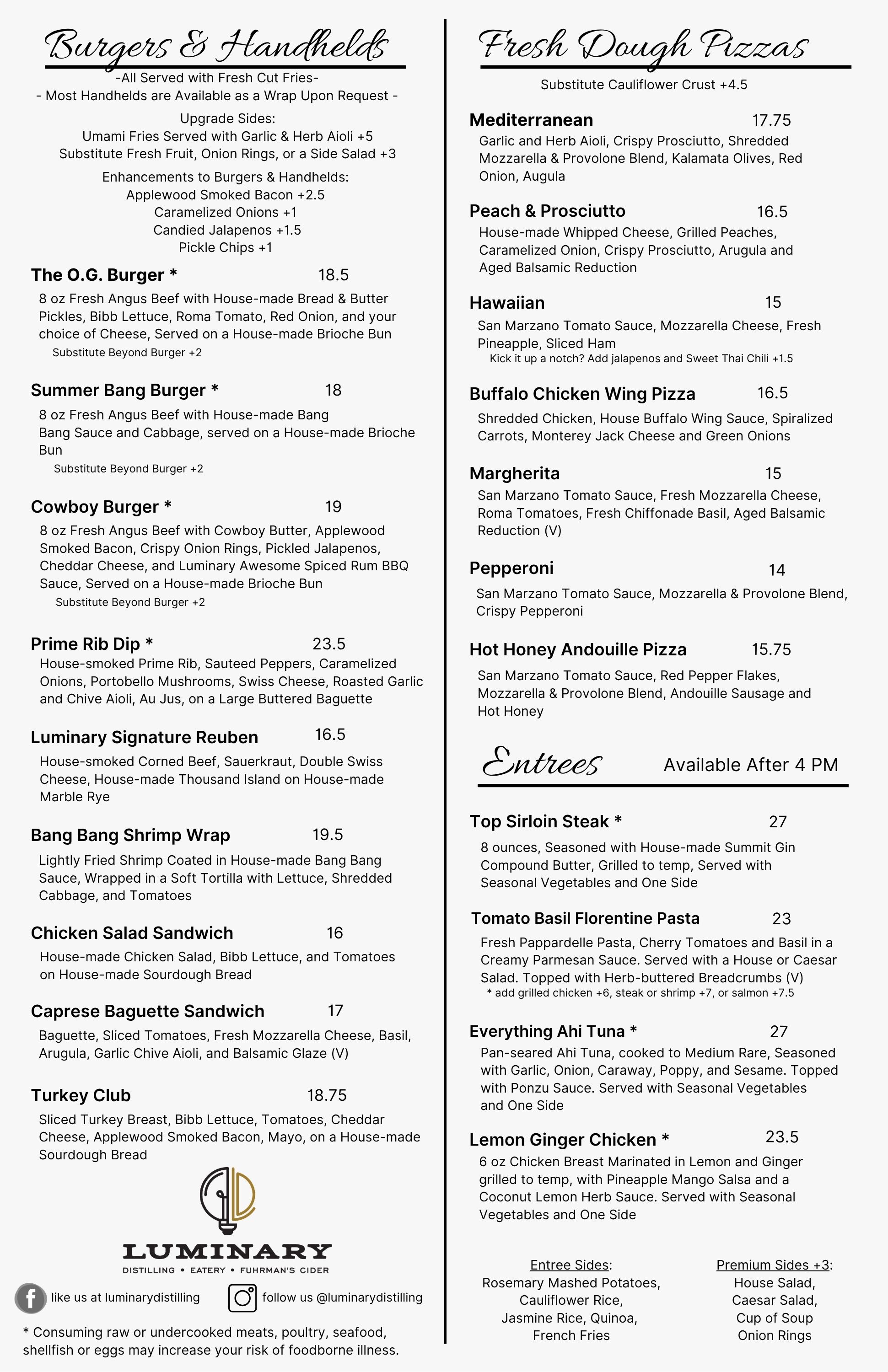 Summer Food 2026 Menu 11 x 17 in 1 v2