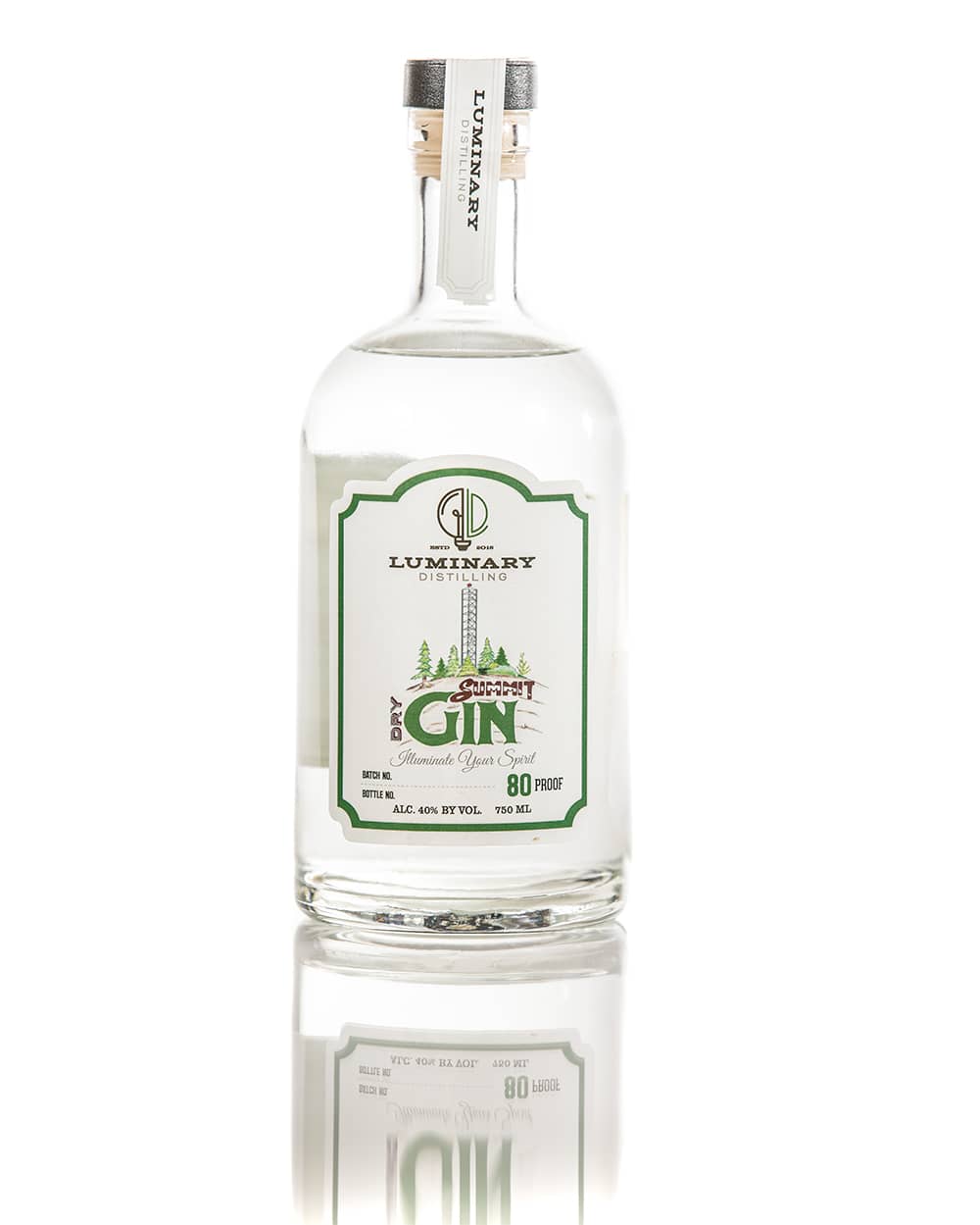 Summit Gin on White